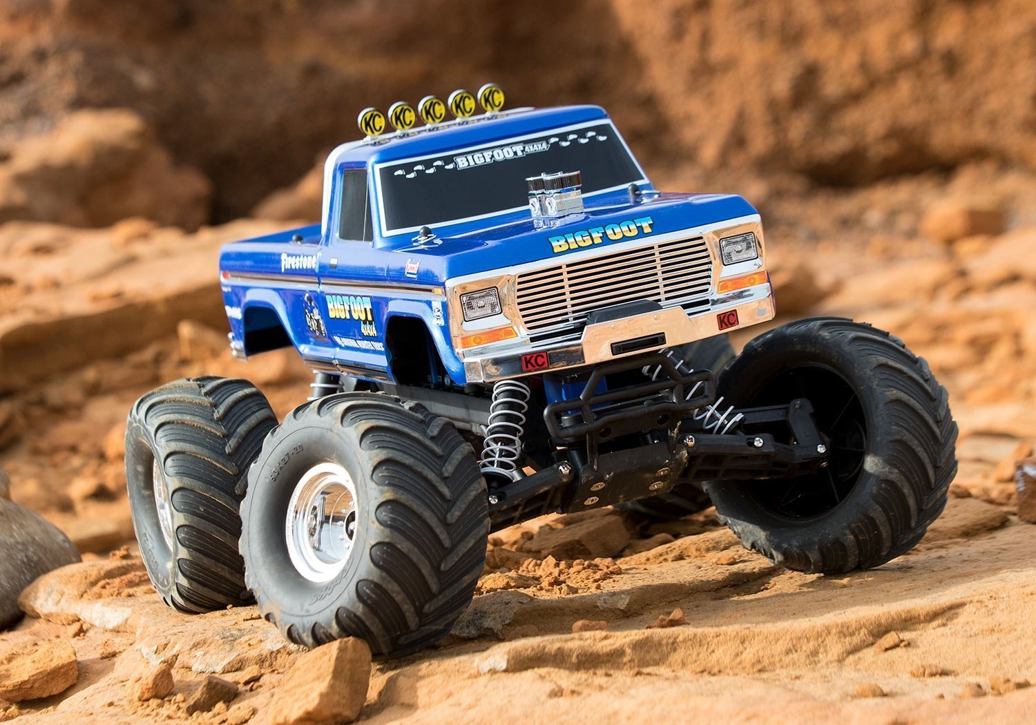 Радиоуправляемые монстр трак Traxxas BIGFOOT® No. 1 TRA36034-1 Купить с  доставкой